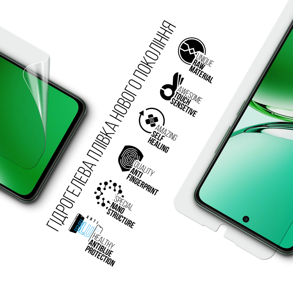 Плівка захисна Armorstandart Anti-Blue OPPO Reno12 FS 5G (ARM80054) - изображение 2