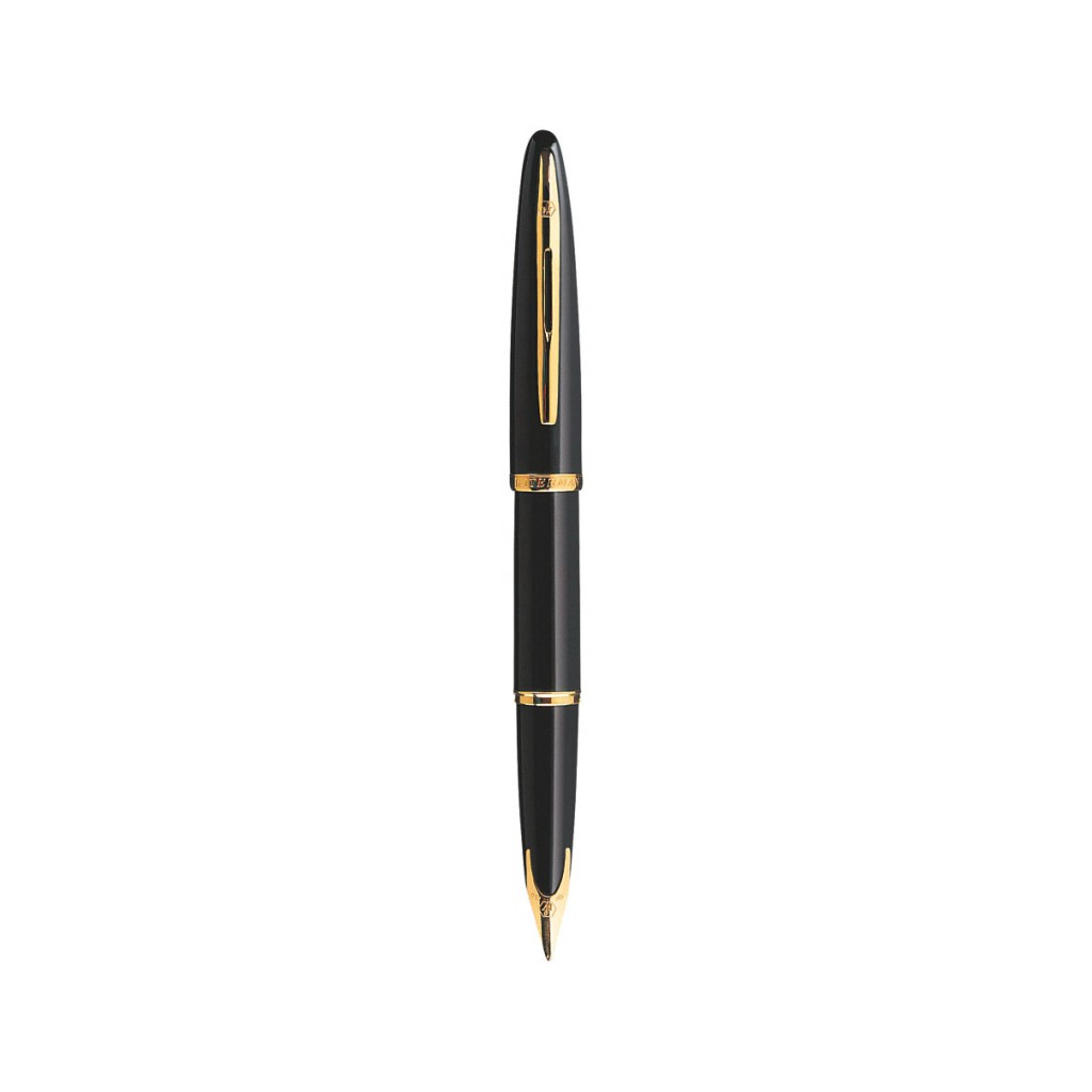 Ручка пір'яна Waterman CARENE Black  FP F (11 105) - зображення 1