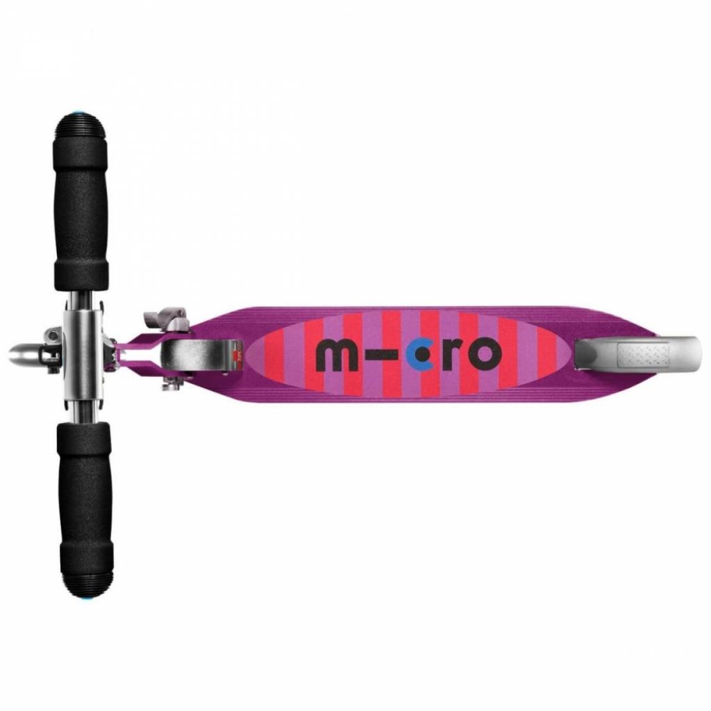 Самокат Micro Sprite Purple stripe LED (SA0219) - зображення 2
