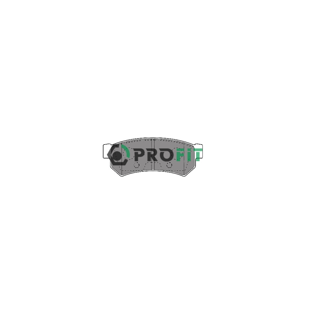 Гальмівні колодки Profit 5000-4295 - зображення 1