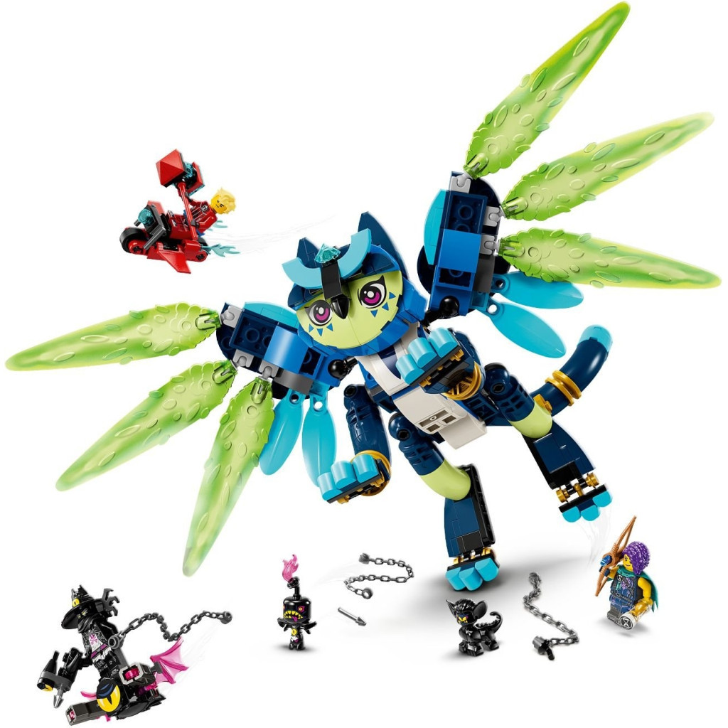 Конструктор LEGO DREAMZzz Зоуі й котосова Зіан 437 деталей (71476) - зображення 5