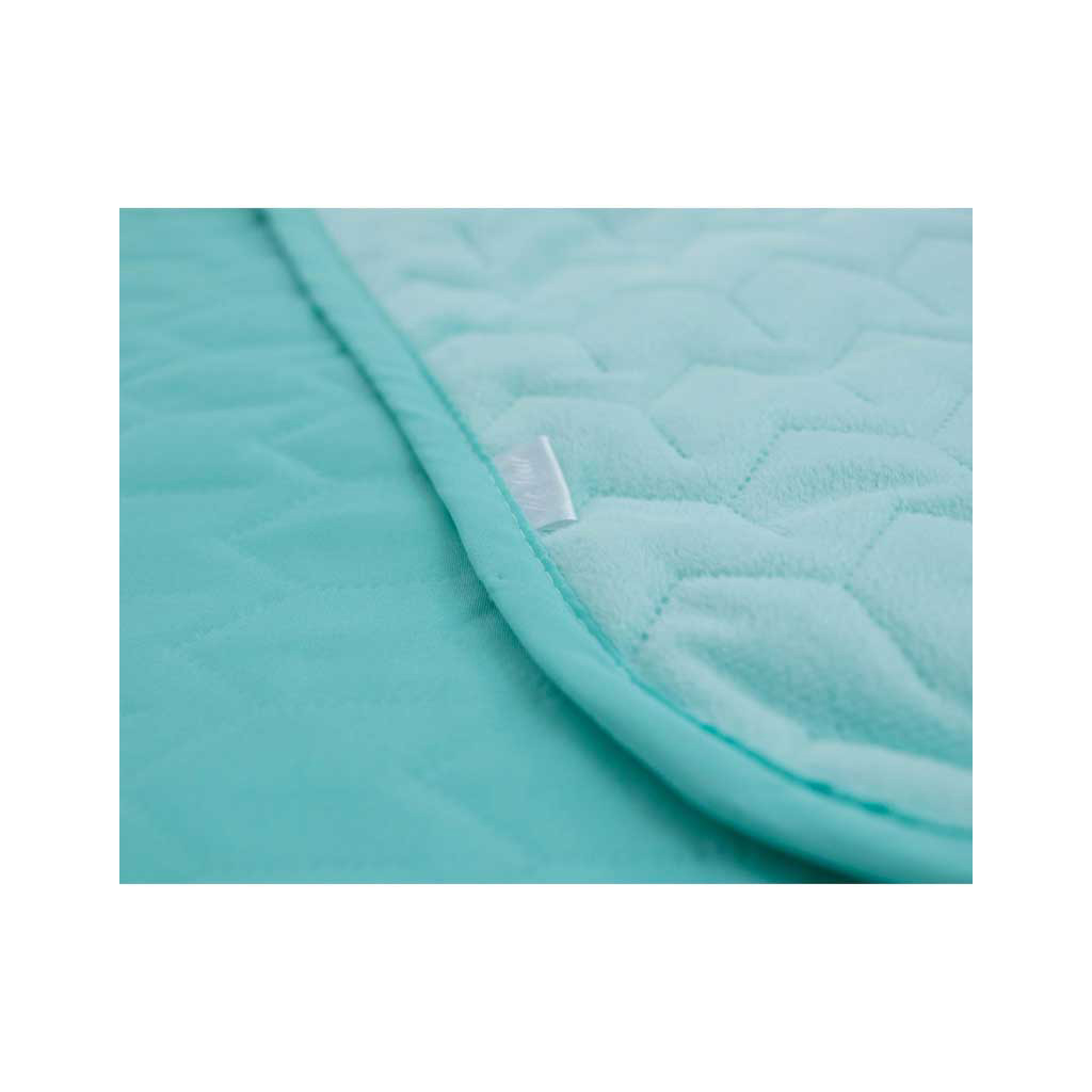 Покривало Руно двостороннє VeLour Ментолове 150х220 см (360.55_Tiffany) - зображення 6