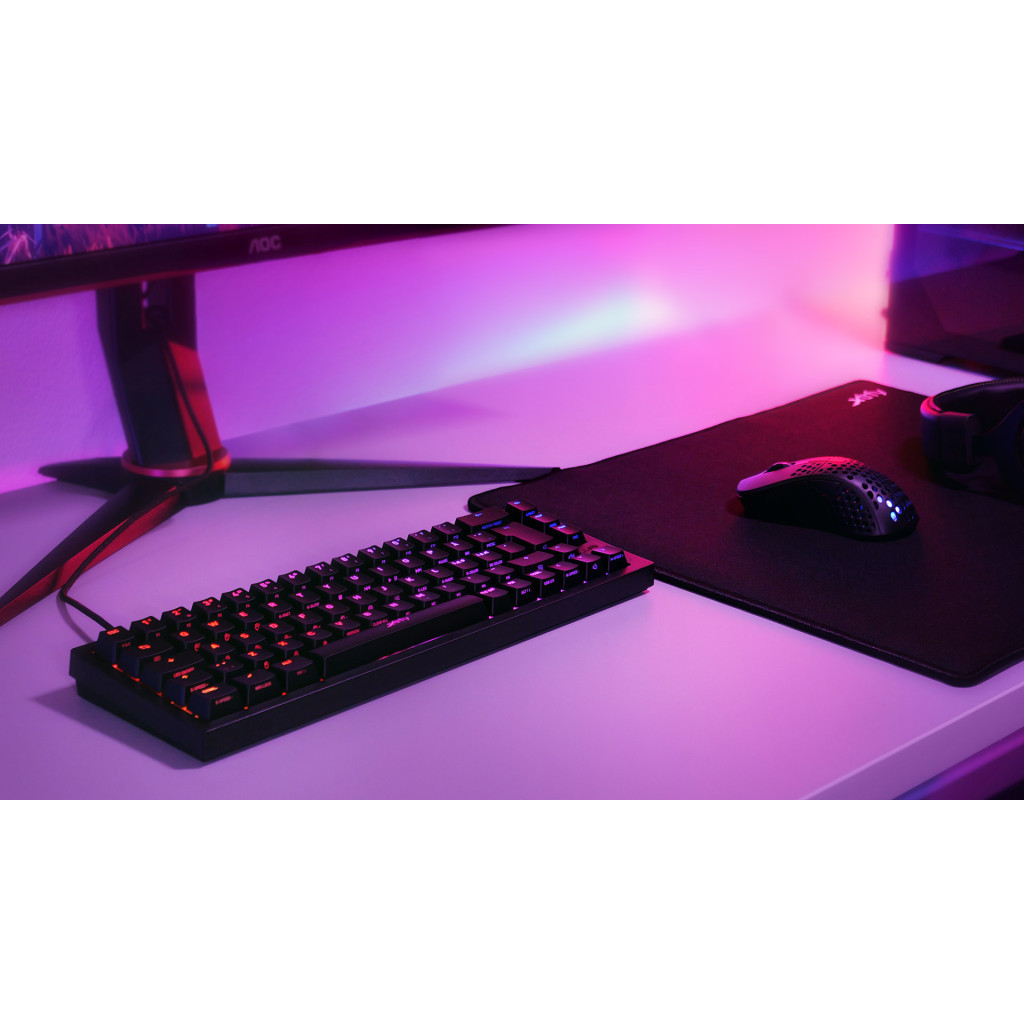 Клавіатура Xtrfy K5 68 keys Kailh Red Hot-swap RGB UA Black (K5-RGB-CPT-BLACK-R-UKR) - зображення 2