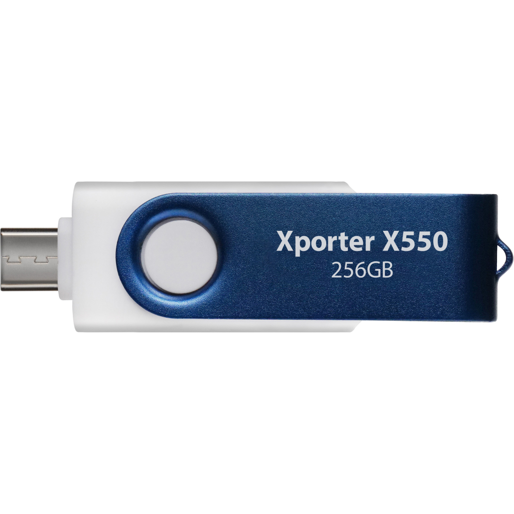USB флеш накопичувач Patriot 256GB Xporter X550 USB 3.2/Type-C (PS256GX550AAD) - зображення 1