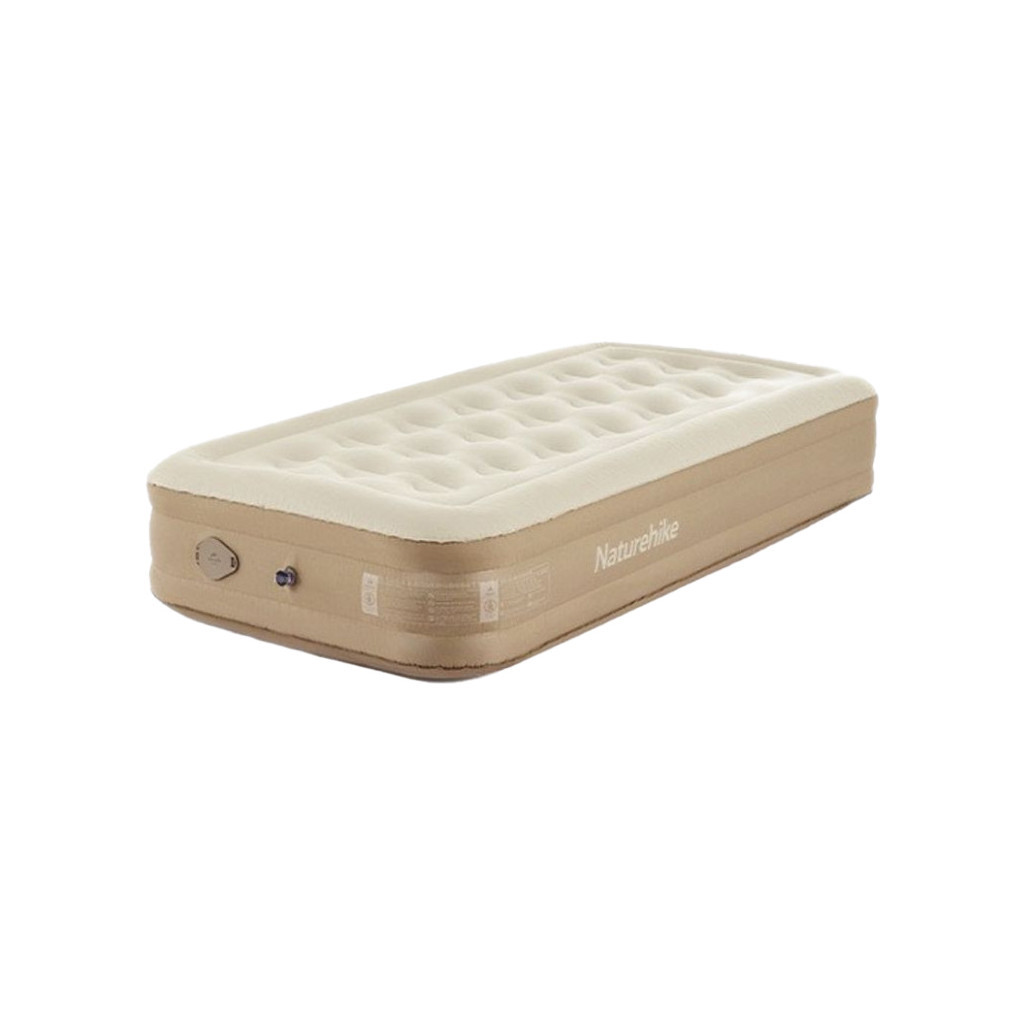 Матрац надувний Naturehike CNH22DZ015 198x99x36 см Beige (6927595713532) - зображення 1