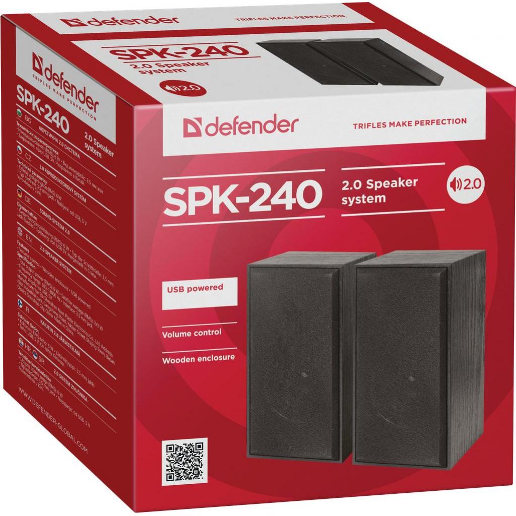 Акустична система Defender SPK 240 Black (65224) - зображення 6