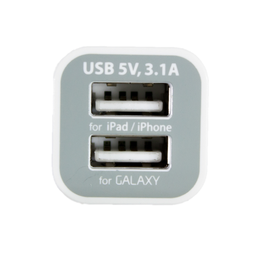 Зарядний пристрій PowerPlant 2*USB, 3.1A (DV00DV5036) - зображення 2