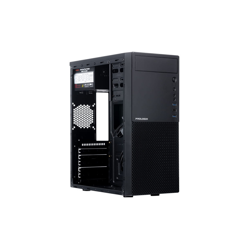 Корпус Prologix E111 450W Black - зображення 8