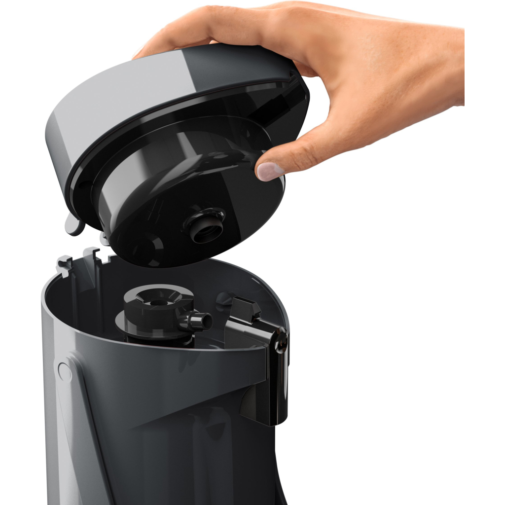 Термос Tefal Ponza Pump, 1.9л, пластик, скло, чорний (K3140114) - зображення 5