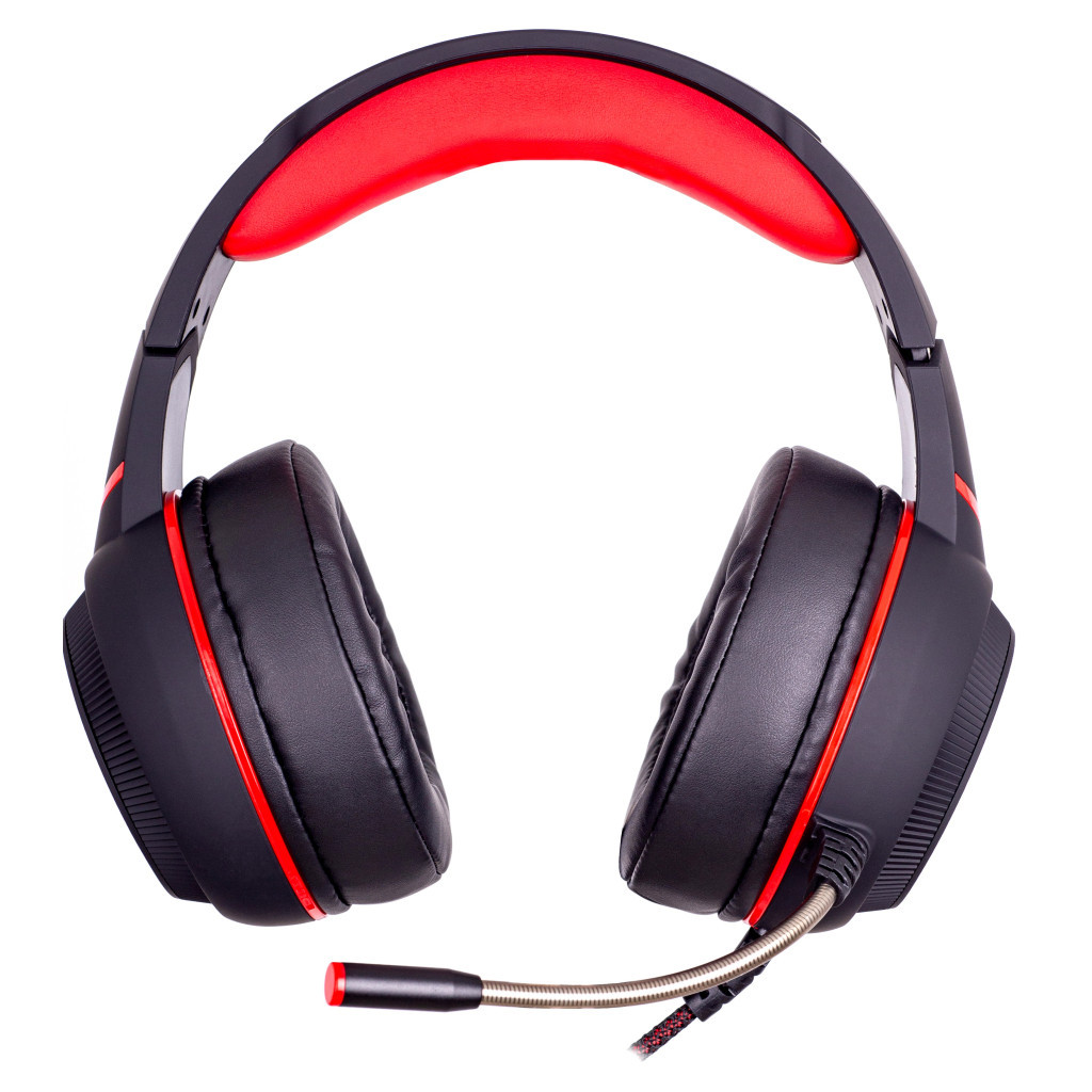 Навушники Ergo GН 250 Black-red - зображення 2