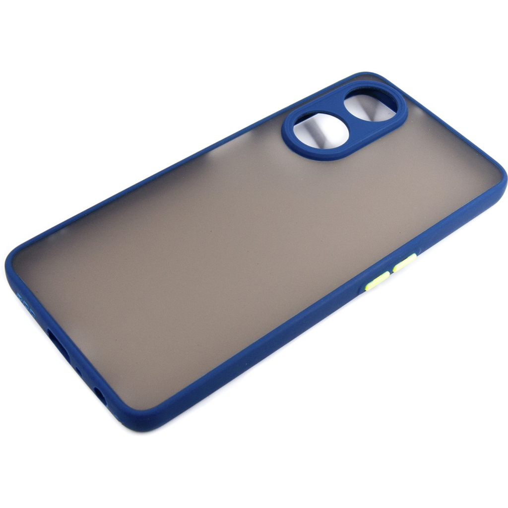 Чохол до мобільного телефона Dengos Matte OPPO A98 5G (blue) (DG-TPU-MATT-130) - зображення 4