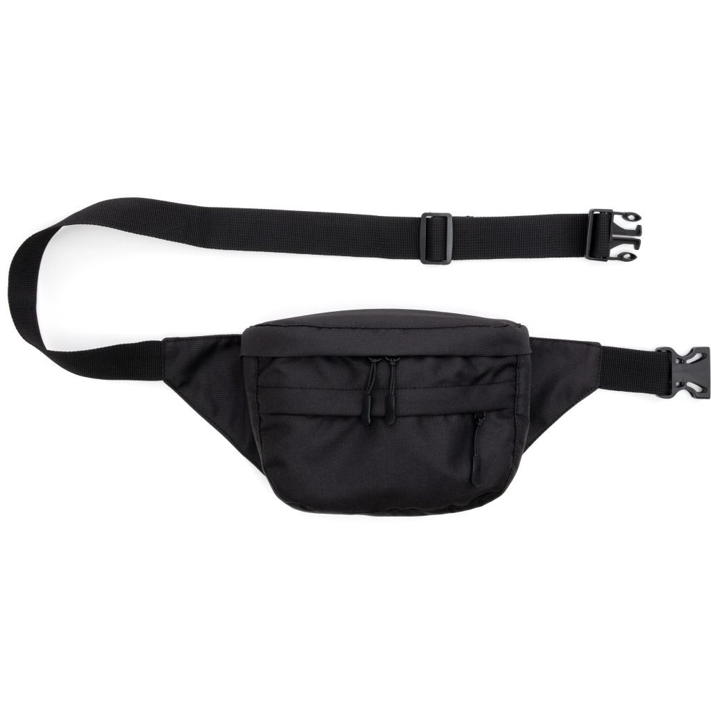 Сумка-бананка Vinga BiG Black, Oxford 600D (VBBO600BK) - зображення 3