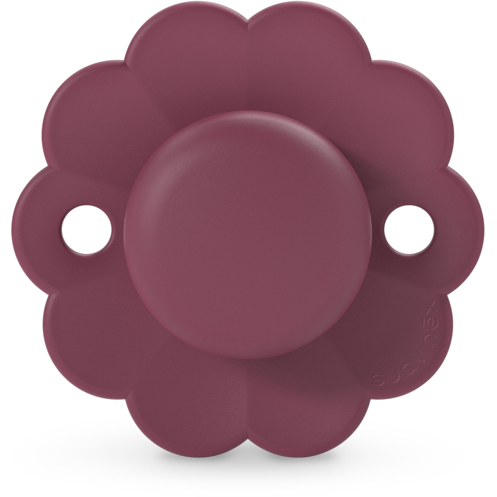 Пустушка Suavinex Wonder фізіологічна, 6-18 місяців, бордова (308389) - зображення 1