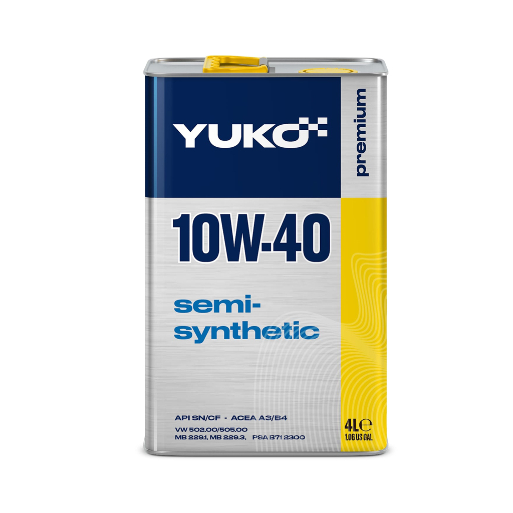 Моторна олива Yuko SEMISYNTHETIC 10W-40 4л (4820070240153) - изображение 1