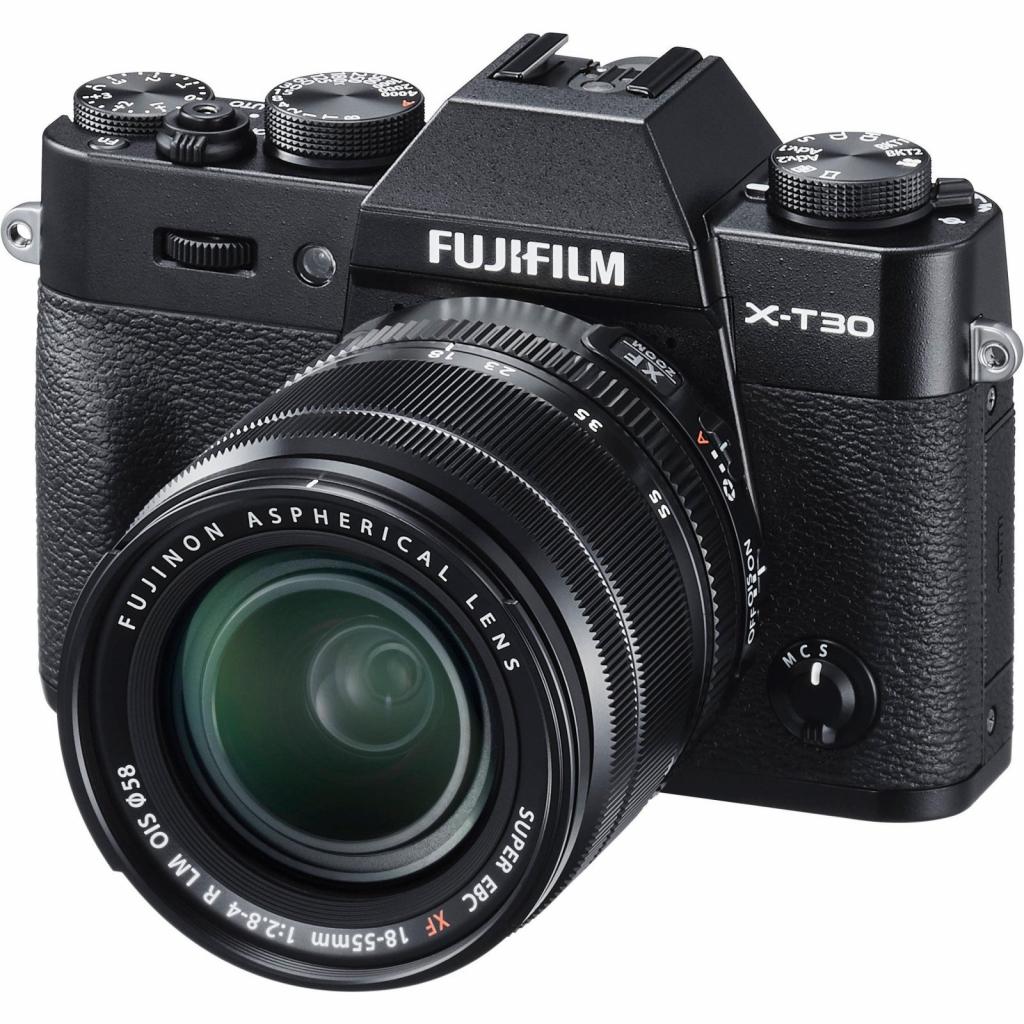Цифровий фотоапарат Fujifilm X-T30 + XF 18-55mm F2.8-4R Kit Black (16619982) - зображення 1
