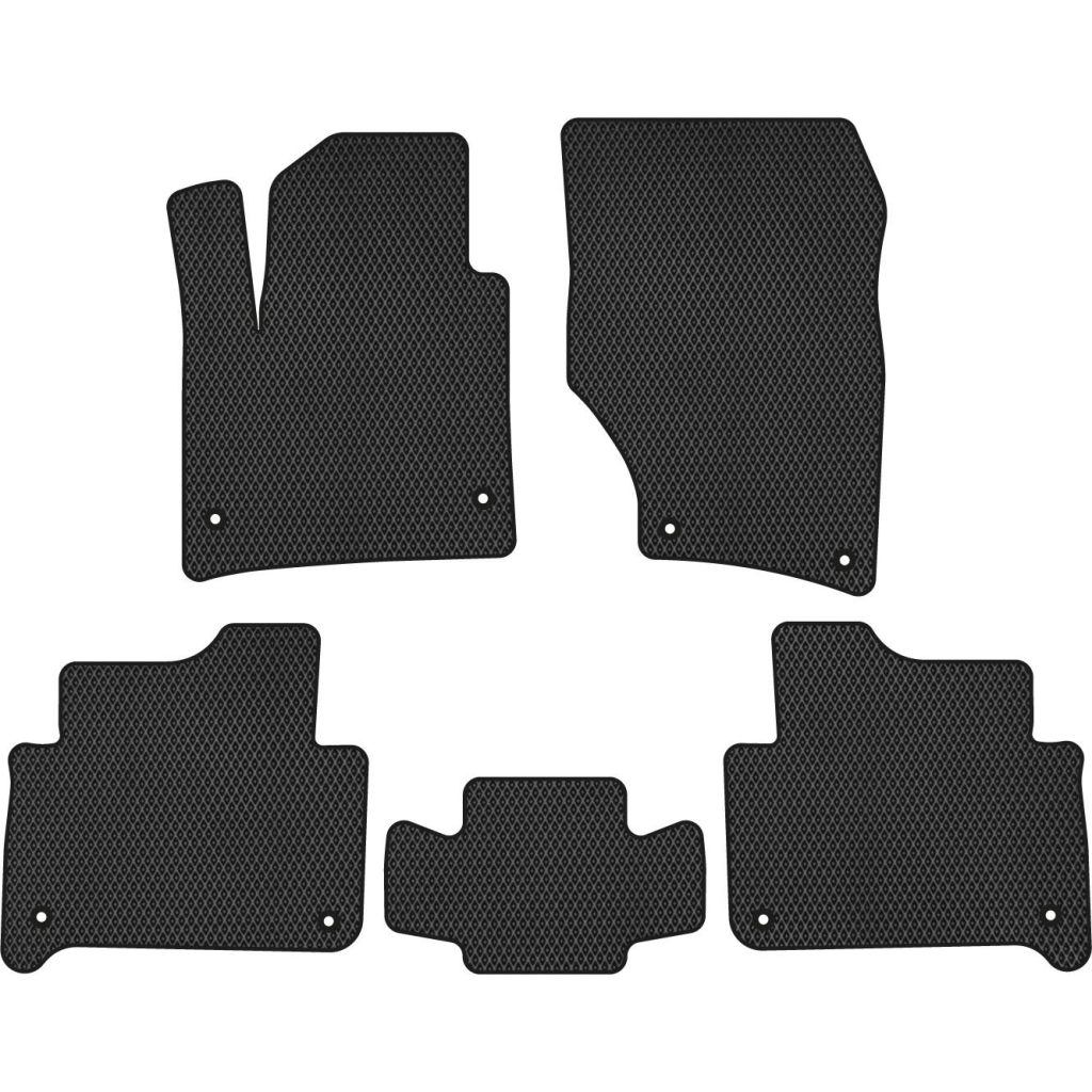Килимок в салон EVAtech Audi Q7 (4L) 7 seats 2005-2015 1 покоління (AU38C5AV8RBB) - зображення 1