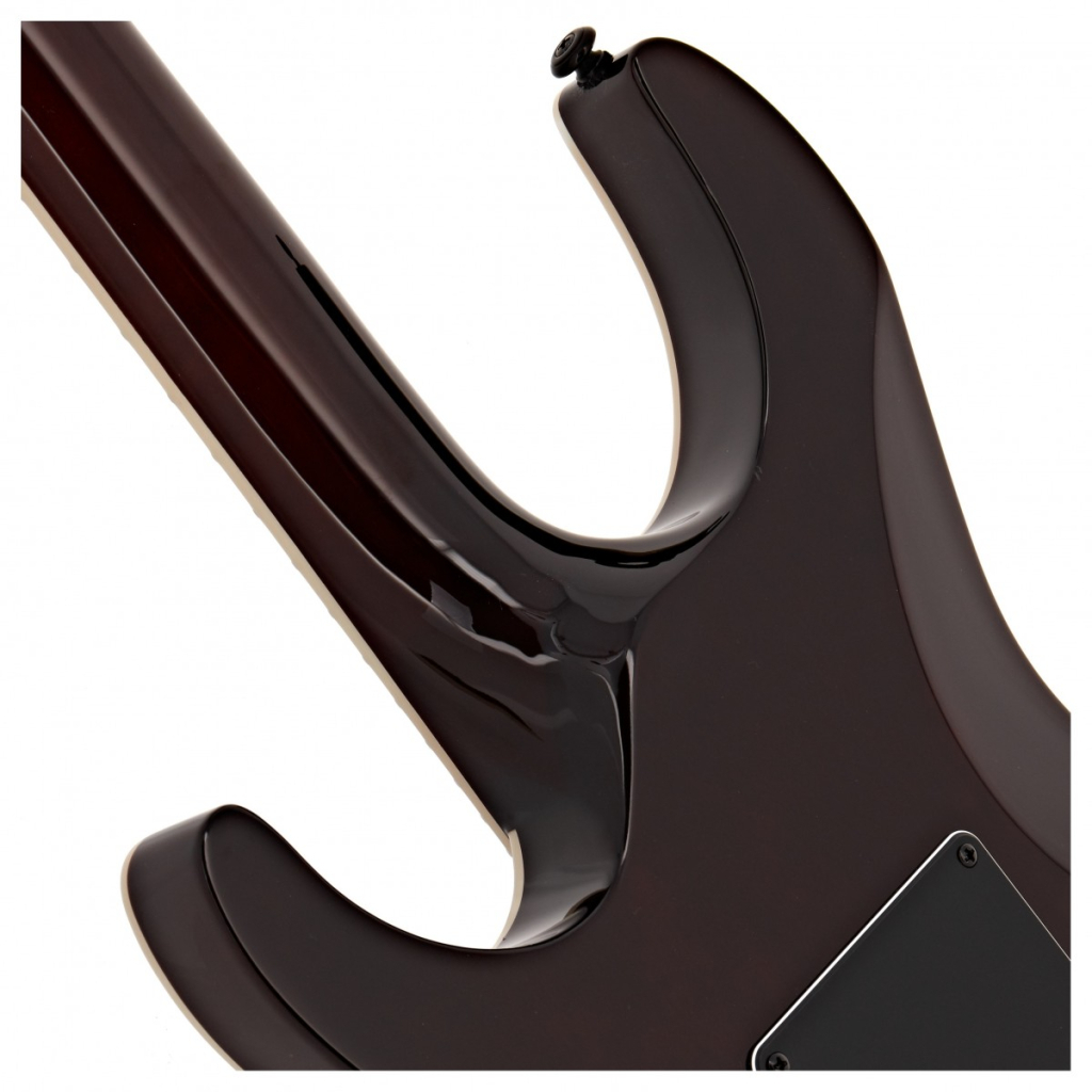 Електрогітара LTD MH-1000 EverTune Dark Brown Sunburst - зображення 7