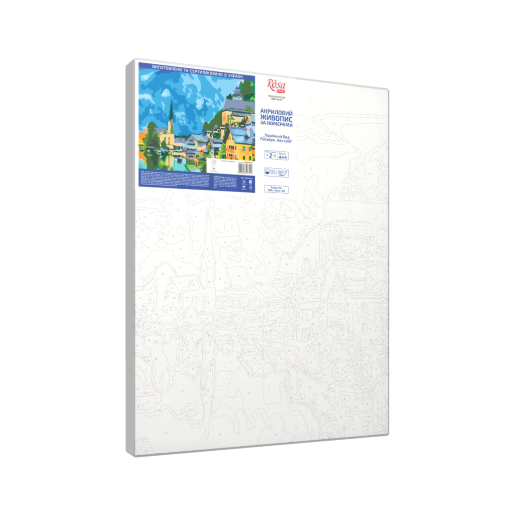 Картина по номерам Rosa Start Чарівний Бад Гойзерн. Австрія 35х45 см (4823098518594) - зображення 2