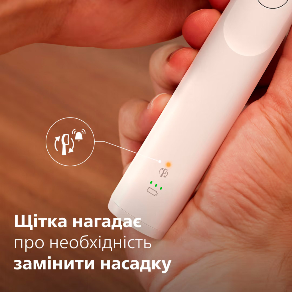 Електрична зубна щітка Philips HX7108/01 - зображення 10