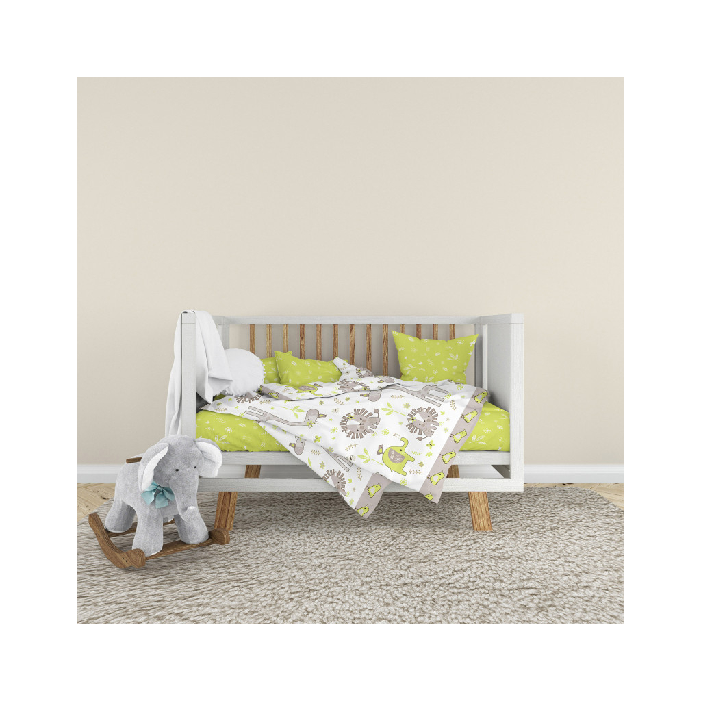Дитячий постільний набір Home Line Мадагаскар , кавово-салатовий (193594) - изображение 1
