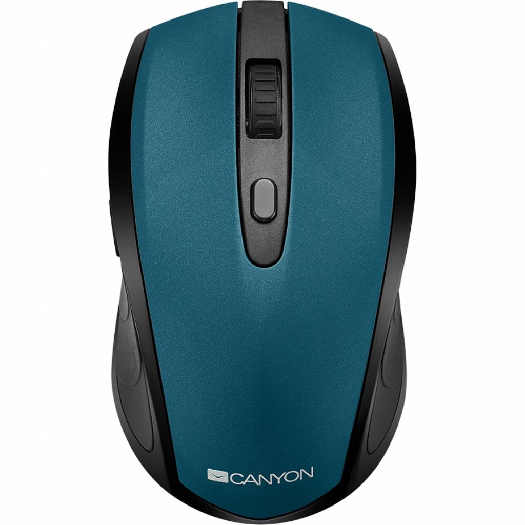 Мишка Canyon CNS-CMSW08G Wireless Black-Green - зображення 2