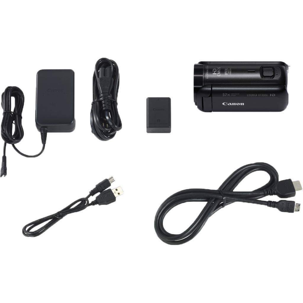 Цифрова відеокамера Canon LEGRIA HF R806 Black (1960C008AA) - изображение 8