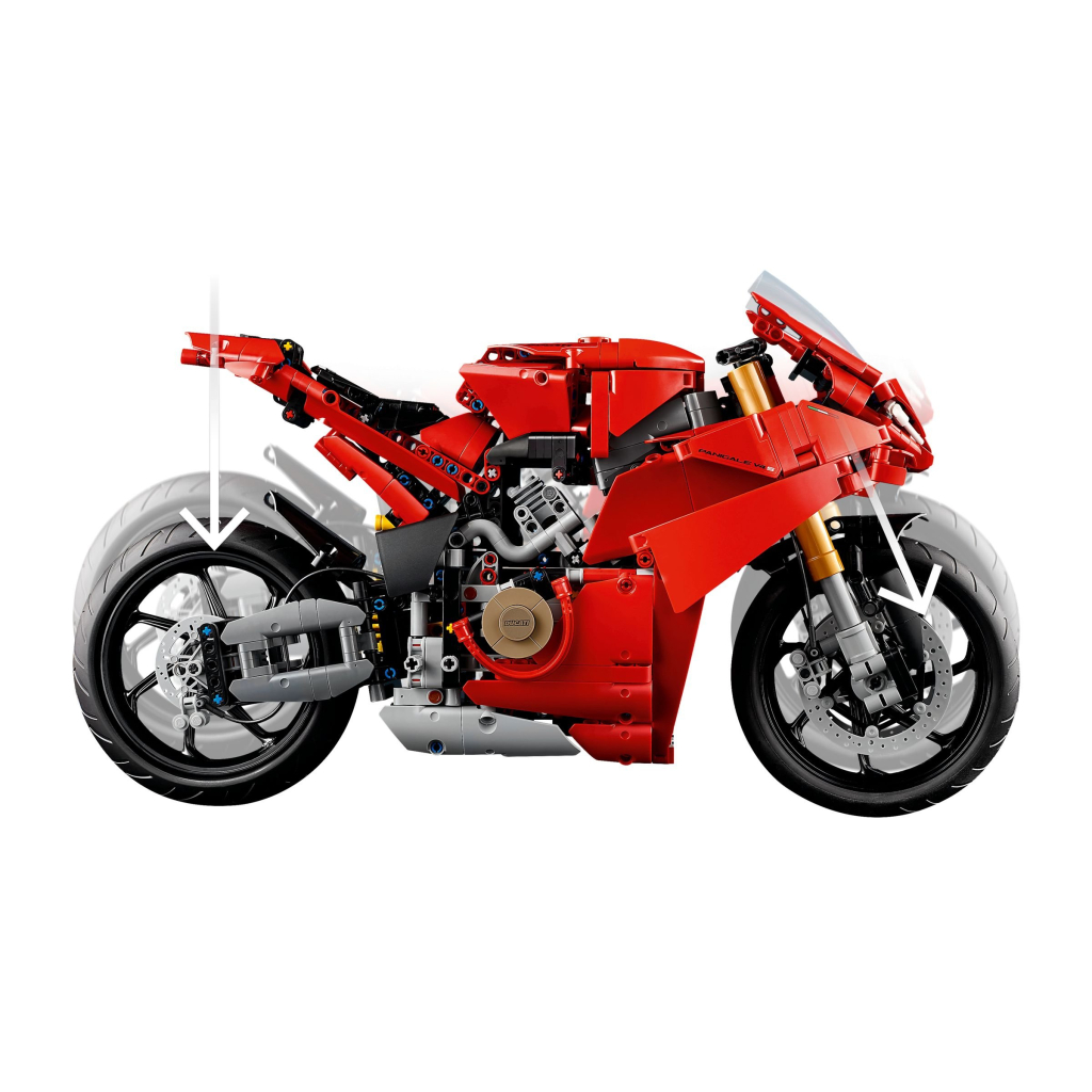 Конструктор LEGO Technic Мотоцикл Ducati Panigale V4 S (42202) - зображення 4