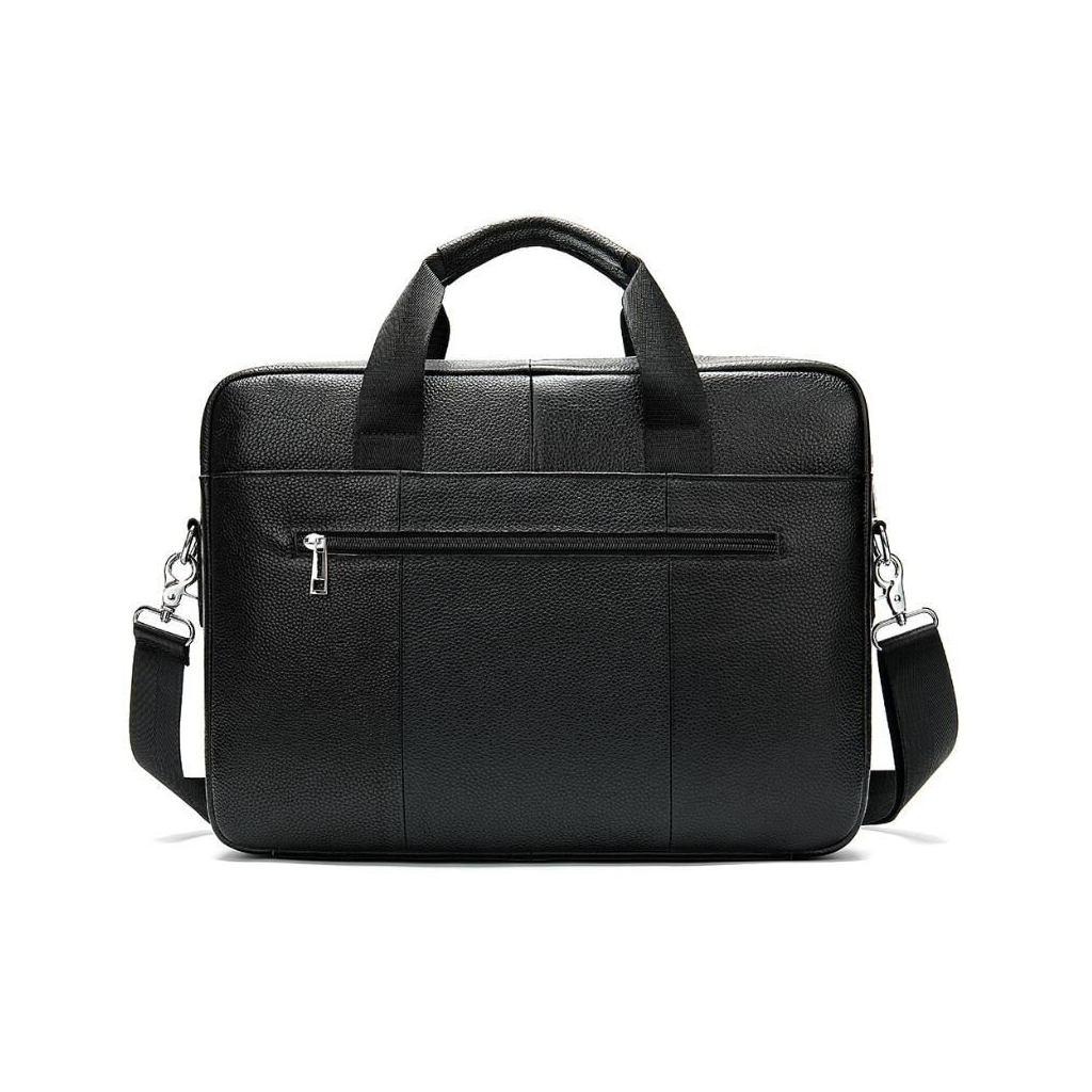 Сумка Vintage Шкіряна Чорна (14794) - зображення 2