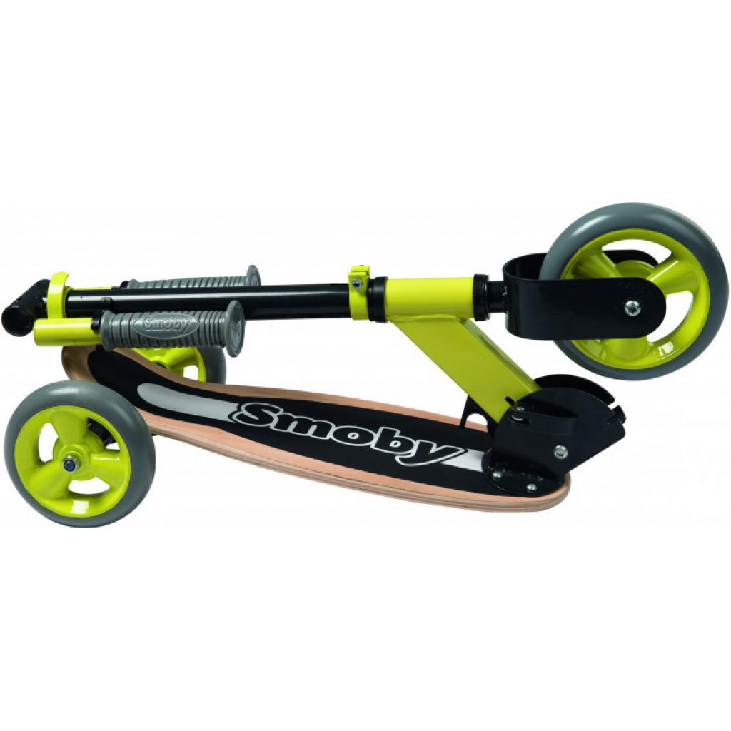 Самокат Smoby з металевою рамою триколісний Зелений (750174) - зображення 2