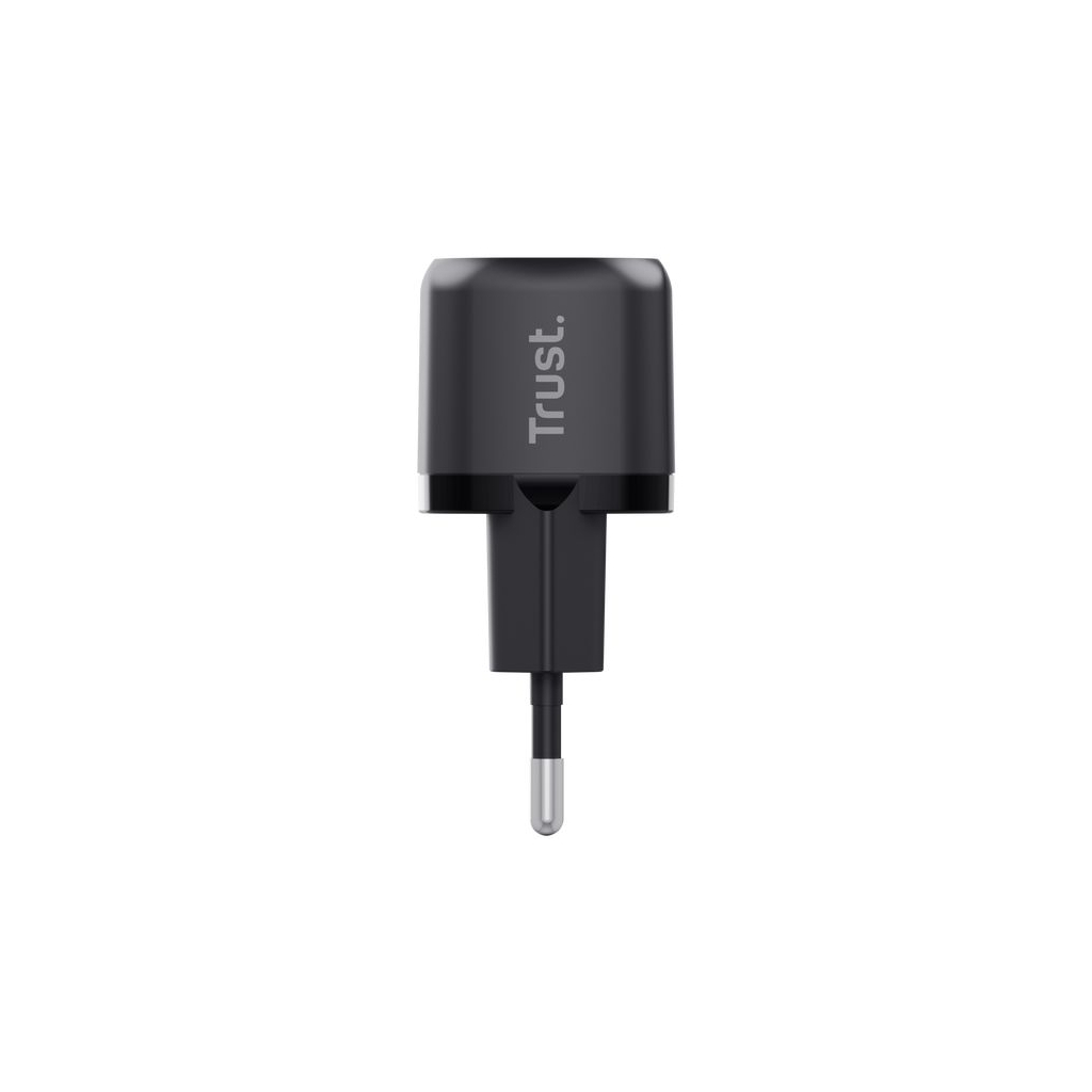 Зарядний пристрій Trust Maxo 20W USB-C PD black (25174_TRUST) - зображення 4