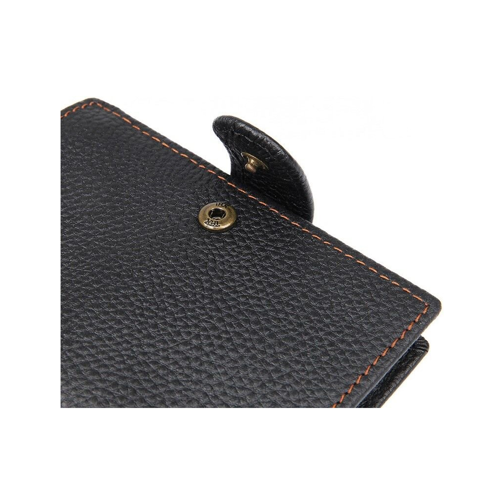 Гаманець Vintage Шкіряний Чорний (14591) - зображення 10