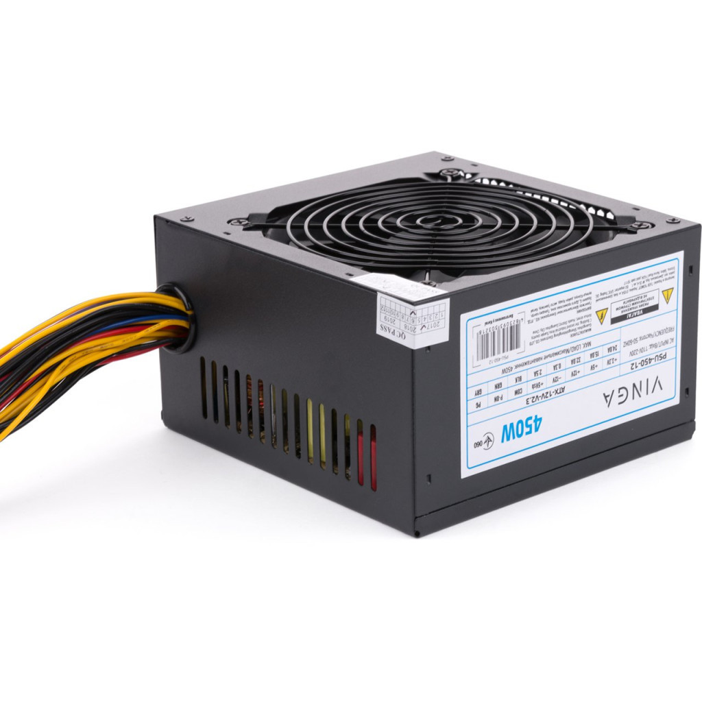 Блок живлення Vinga 450W ОЕМ (PSU-450-12) - зображення 10