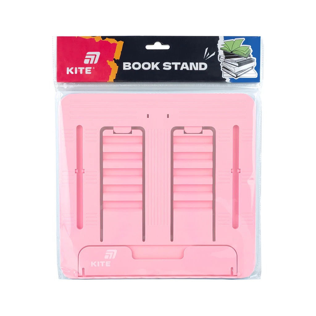 Підставка для книг Kite пластикова, рожева (K25-330-4) - зображення 3