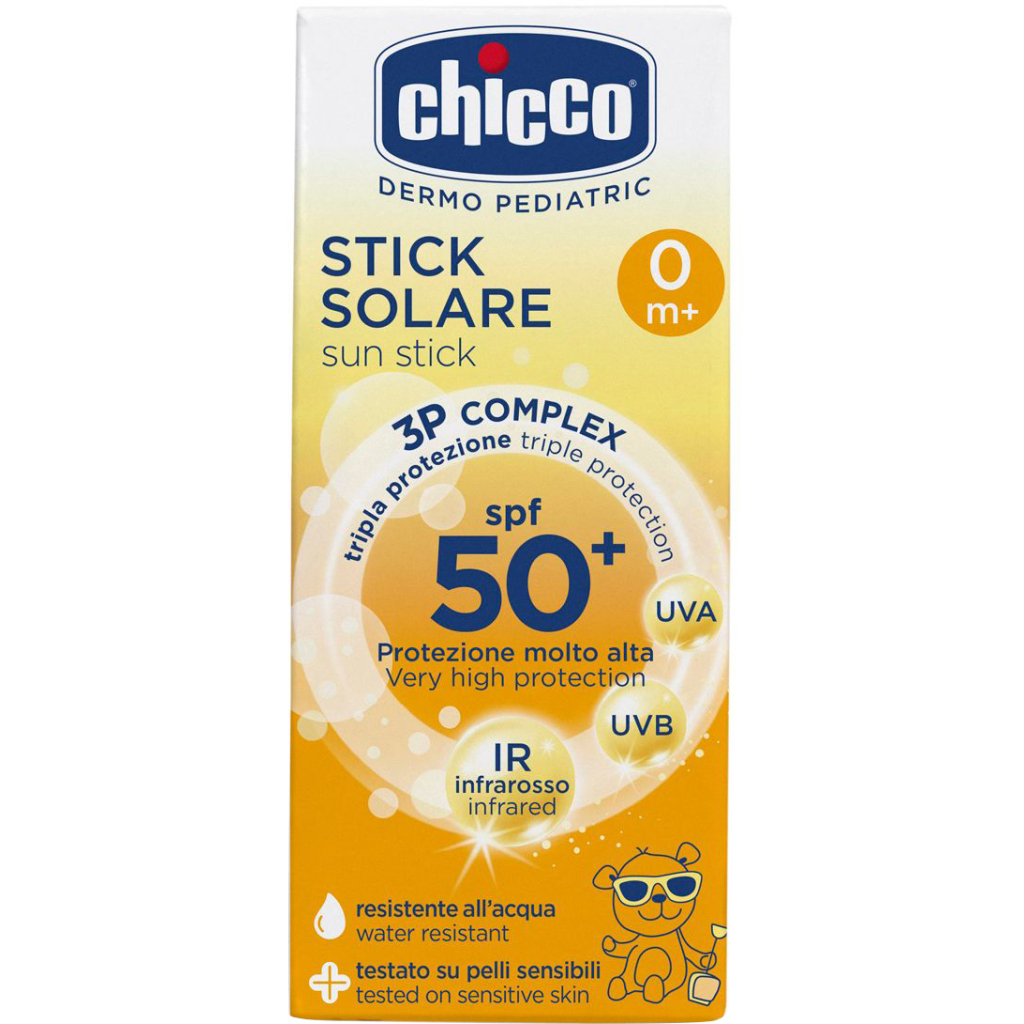 Засіб від засмаги Chicco Стік сонцезахисний SPF 50+ 9 г (8058664133413) - зображення 2