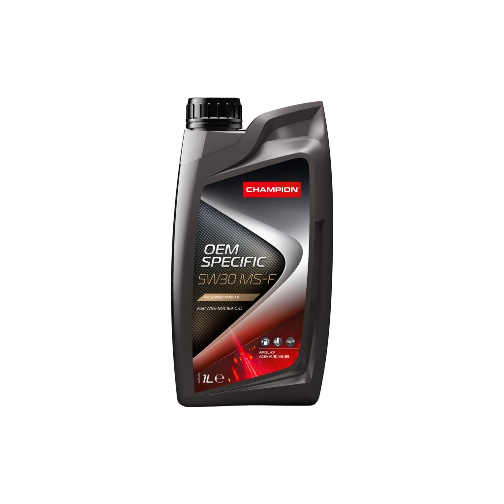 Моторна олива Champion OEM SPECIFIC 5W30 MS-F 1L (8209314) - зображення 1