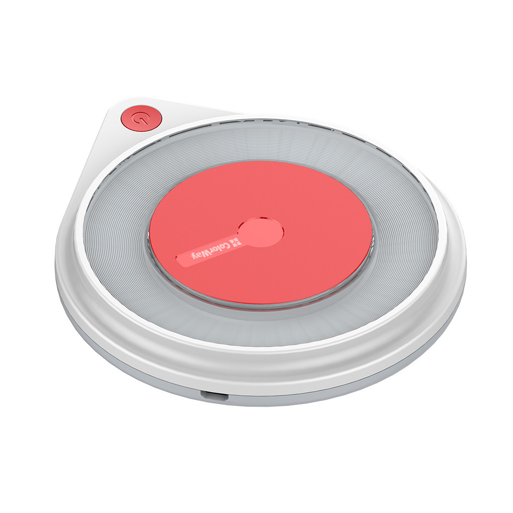 Зарядний пристрій ColorWay Qi Fast Charger (10W)& LED bedside lamp (CW-CHW20Q-WT) - зображення 5