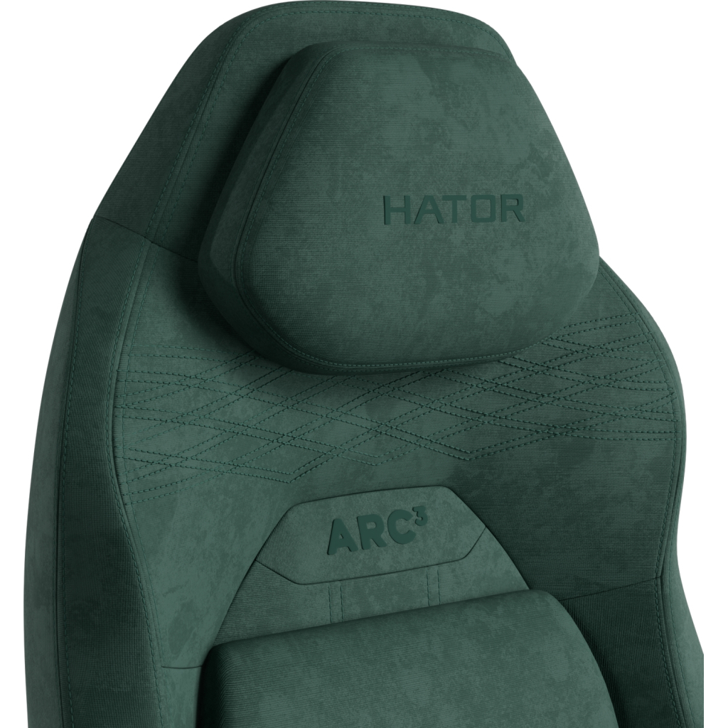 Крісло ігрове Hator Arc 3 S Velour Emerald (HTC3448S) - зображення 8