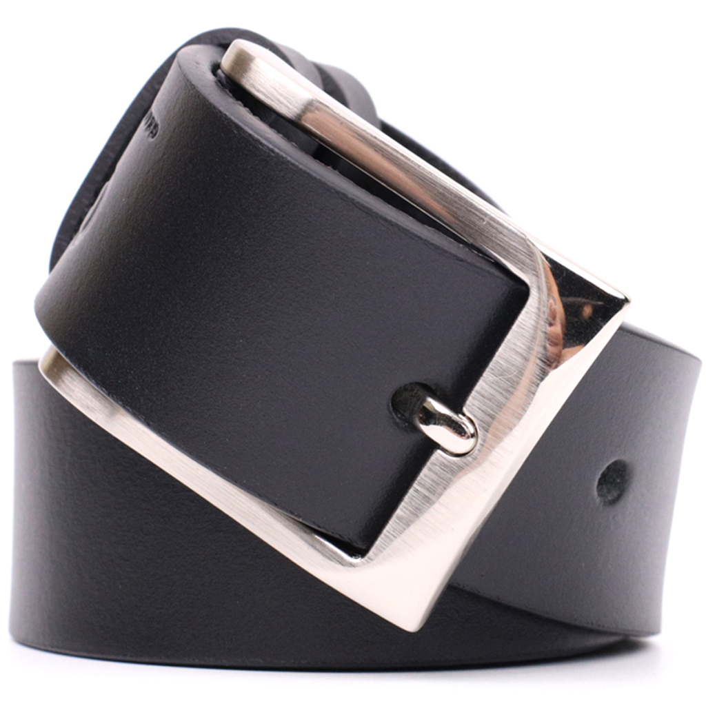 Ремінь Grande Pelle Брючний з натуральної шкіри Чорний (11674) - зображення 7