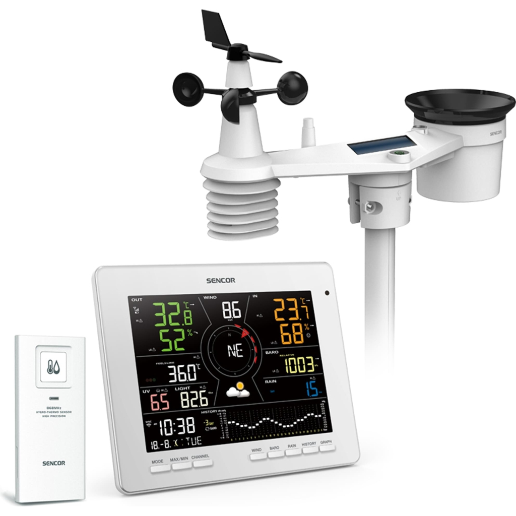 Метеостанція Sencor SWS16600WIFI - зображення 7