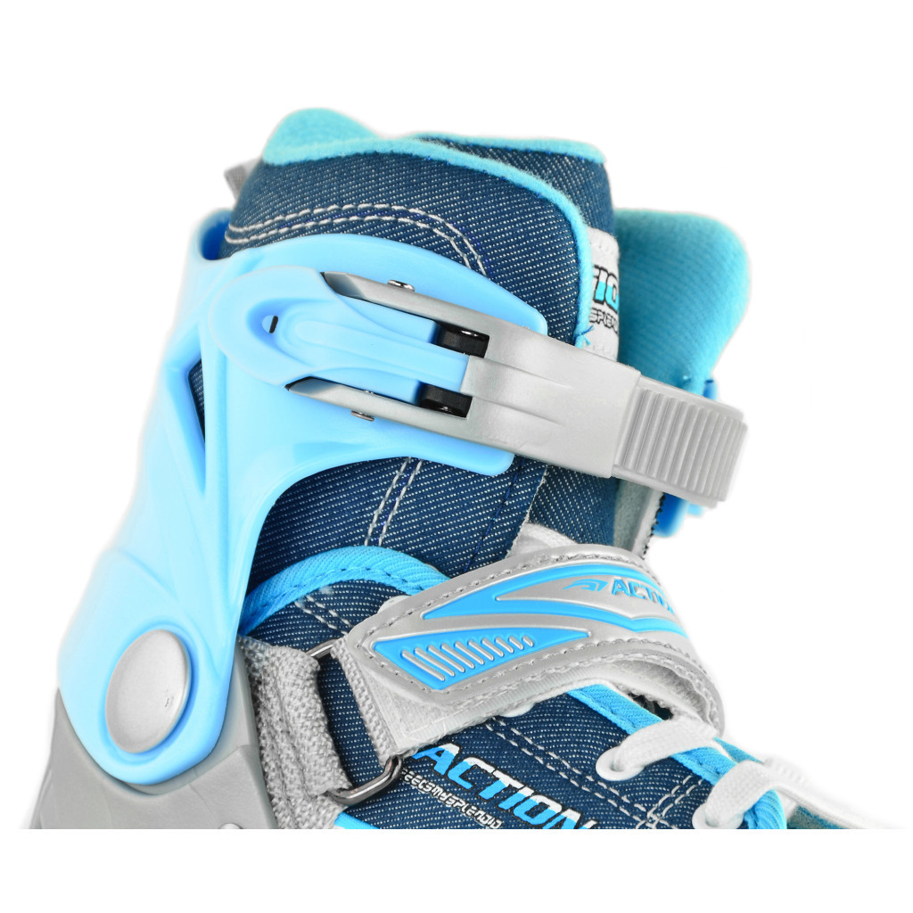 Роликові ковзани Action Kire Блакитні 33-36 (PW-126B-13-2BLUE/33-36) - изображение 3
