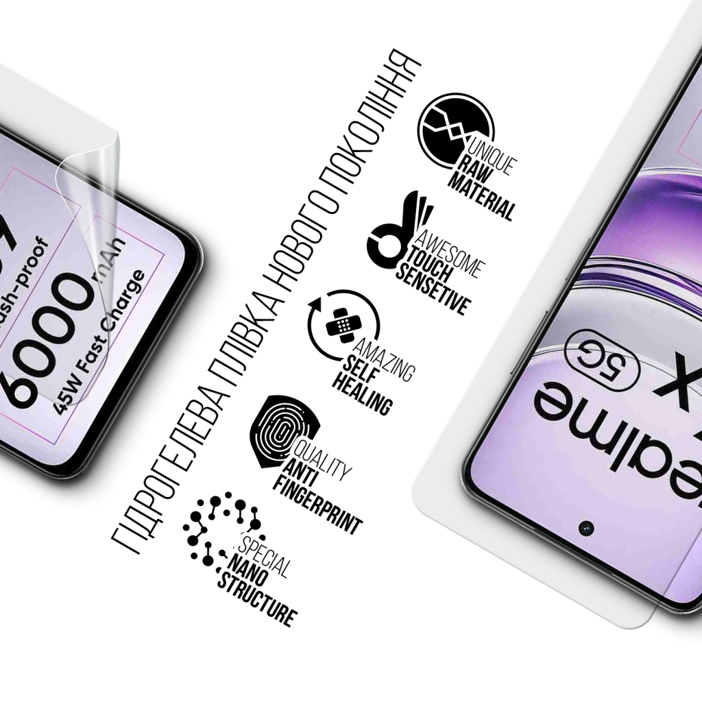 Плівка захисна Armorstandart Realme 14x 5G (ARM83565) - зображення 2