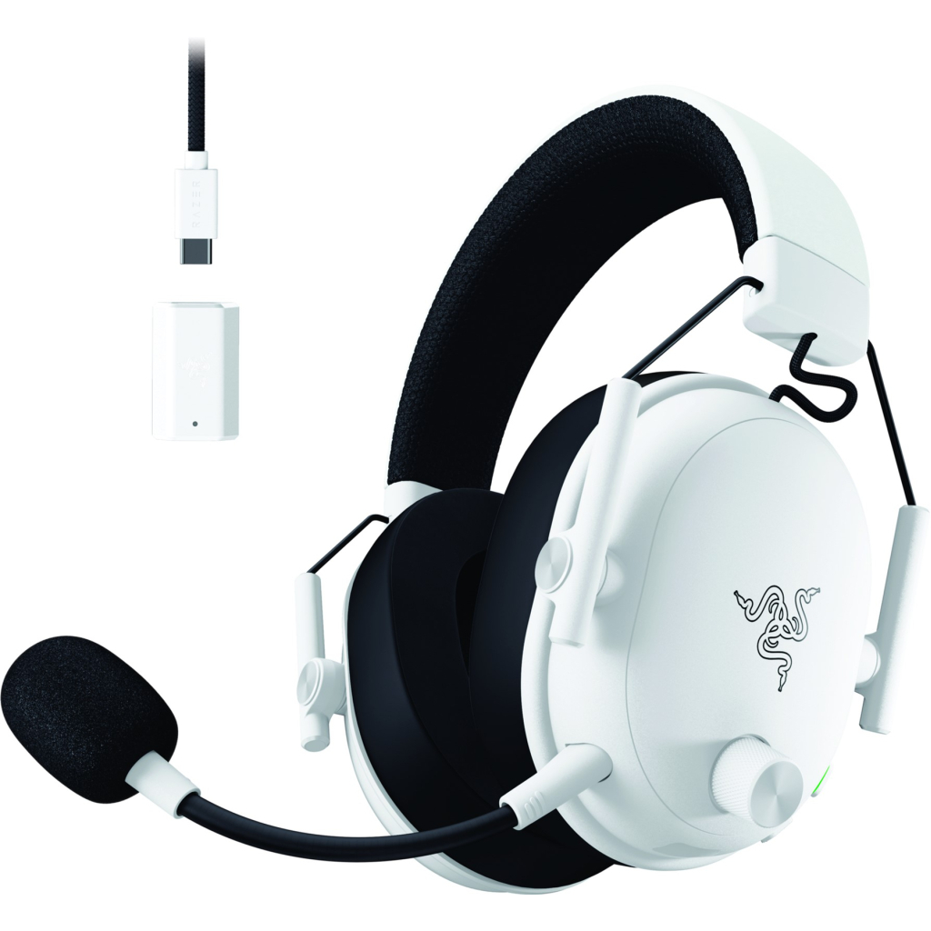 Навушники Razer Blackshark V3 Wireless White (RZ04-05410400-R3M1) - зображення 6