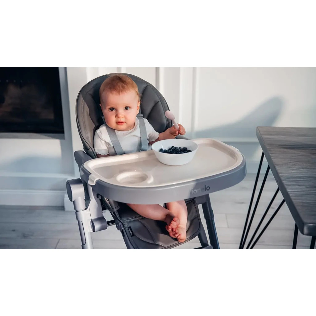 Стілець для годування Lionelo шезлонг Cora Plus Green Olive (LO-CORA PLUS GREEN OLIVE) - изображение 11