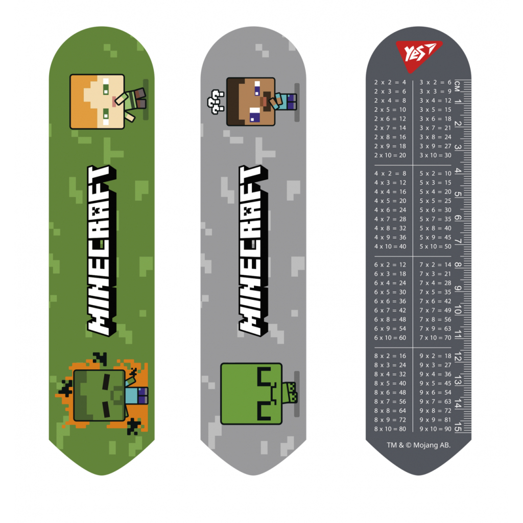 Закладки для книг Yes 2D Minecraft Creeper (708130) - зображення 1