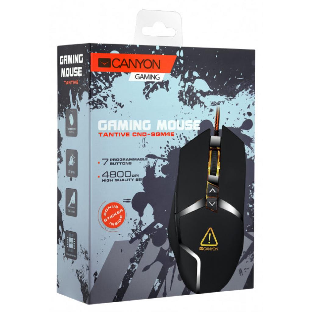 Мишка Canyon Tantive USB Black (CND-SGM4E) - зображення 5