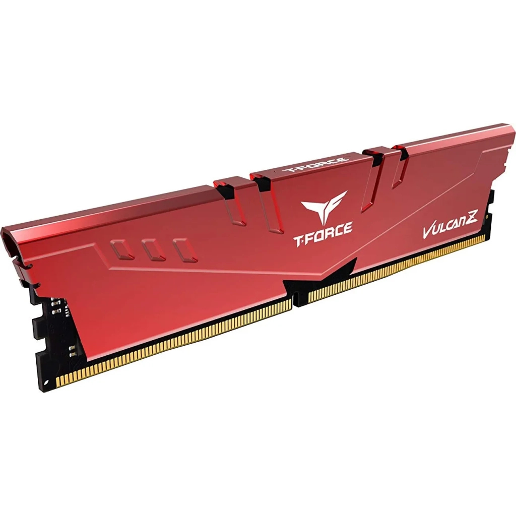 Модуль пам'яті для комп'ютера DDR4 16GB (2x8GB) 2666 MHz T-Force Vulcan Z Red Team (TLZRD416G2666C18H01) - зображення 3