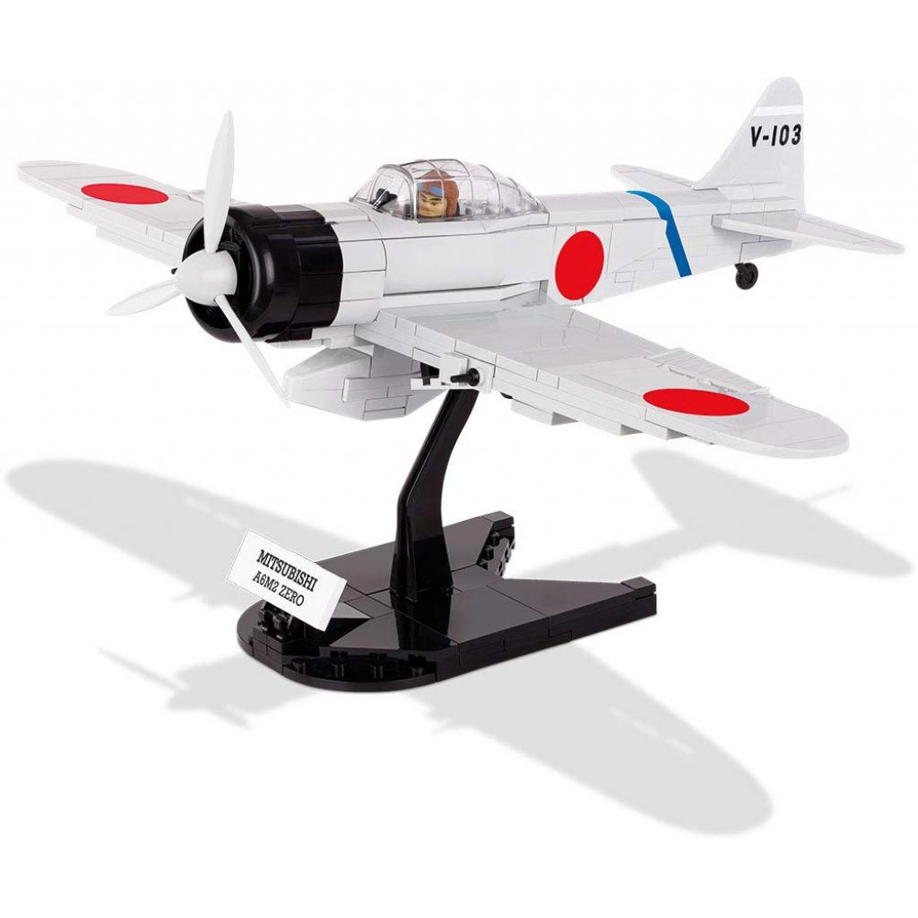 Конструктор Cobi Друга Світова Війна Літак Міцубісі А6М2 Зеро 250 деталей (COBI-5515) - зображення 2