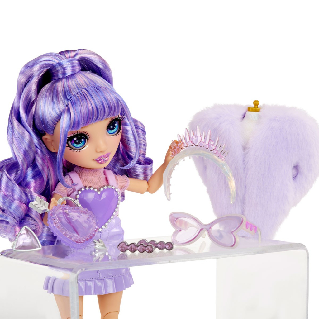 Лялька Rainbow High серії Creative Crystals - Віолетта (121404) - зображення 9