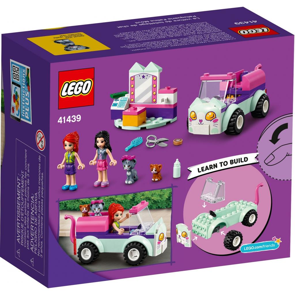 Конструктор LEGO Friends Авто перукаря для кішок 60 деталей (41439) - зображення 9