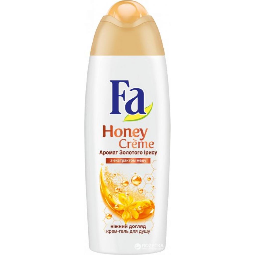 Гель для душу Fa Honey Creme Аромат Золотого Ірису 250 мл (4015100190397) - зображення 1